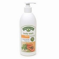 Natures Gates Velvet Moisture Body Wash, Papaya, 18 oz, 2 pk