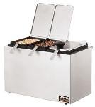 117LjmNaLQL. SL160  Insulated Mini Bar,  6 in Deep Plastic 1/9 Size Jars, SS Lids, Ladles