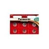 6 x Panasonic CR2016 Batterien