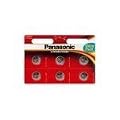 6 x Panasonic CR2016 Batterien