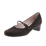 Dexter La Femme | Ladies Shoes Dark Brown Kid Suede by Dexter