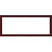 Dennis Daniels Essential Gallery Wood Molding Special Size Frame for a 3.5 x 10 Panorama Photograph, Color: Dark Walnut.