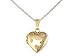 Children's Jewelry - 15 Inches 14K Yellow Gold Heart Locket Necklace