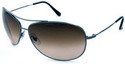 Ray Ban RB 3293 Aviator Sunglasses - Gunmetal/APX Gradient Brown