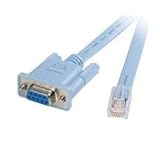 Startech 6 Feet RJ45 to DB9 Cisco Console Management Router Cable - M/F