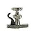 Wittner Hill-style Nickel-plated Fine Tuner for 1/4-4/4 Violin