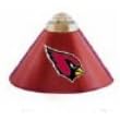 Arizona Cardinals 3pc SWAG METAL SHADE POOL BILLIARD TABLE LAMP LIGHT