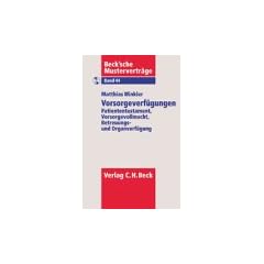 Vorsorgeverf�gungen, m. CD-ROM
