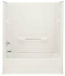 Sterling 61041110-0 All Pro Bath Tub Only Left Hand Drain 60 x 30 x 15 White