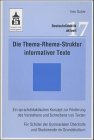 Die Thema-Rhema-Struktur informativer Texte