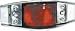 Imperial 84077 Armored Clearance and Marker Lamp 2-1/2x5-3/8 - Red