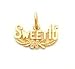 Sweet 16 - 10kt Gold Charm