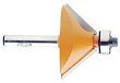 CMT 836.920.11 Chamfer Router Bit 1/2-Inch Shank, 1-3/4-Inch Cutting Diameter, 23/32-Inch Cutting Length, 45 Degree Cutting Angle