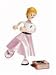 Kid Galaxy BENDOS Posable Action Figure PEGGY SUE 1950'S GIRL_s-1