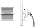 Apple Cinema Display VESA Mount Adapter Kit - Mounting component ( wall plate ) for flat panel - anodised aluminium