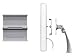 Apple Cinema Display VESA Mount Adapter Kit - Mounting component ( wall plate ) for flat panel - anodised aluminium