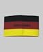 Armbinde Spielführer, schwarz/rot/gelb, Senior / 3301-1