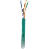 Steren - Bulk cable - 1000 ft - UTP - ( CAT 5e ) - riser - green