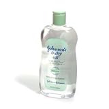 Johnsons Baby Oil With Aloe Vera & Vitamin E - 14 oz