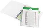 GBC3747195 - SelfSeal Repositionable Black Framed Laminating Pouches