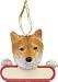 Shiba Inu Dog Christmas Ornament