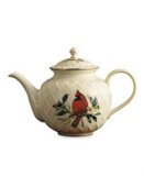 Lenox Winter Greetings Carved Teapot