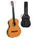 Sunlite GCN-1600G-LH (Left Handed) Full Size Classical Acoustic Guitar - Natural w/ Gig Bag