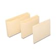 File Jackets with Double-Ply Tab, Letter, 11 Point Manila, 100/Box