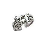 Toe Ring – Sterling Silver Antiqued Chinese Symbol Toe Ring