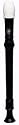 Angel One-Piece C-Soprano Recorder (Black)