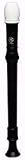 Angel One-Piece C-Soprano Recorder (Black)