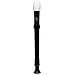 Angel One-Piece C-Soprano Recorder (Black)