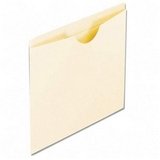 Pendaflex 22000 Pendaflex Double-Ply Tabbed File Jackets, Letter, Manila, 100/Bx