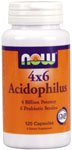 4 x 6 Acidophilus by NOW Foods - Digestive Support (120 Capsules)