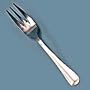 Hightower Flatware, Salad Fork, 3-tine 6-3/8" 1 Dozen per case, 12/BX