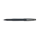 PENTEL OF AMERICA / Rolling writer roller ball pen, 0.4mm, medium line, black ink / PENR100A / Sold as 1 Dozen (12) / Mfr Part # R100A \*/ Rolling writer roller ball pen, 0.4mm, medium line, black ink
