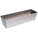Bon Tool 15-165-B0 Heli-Arc Stainless Steel Mud Pan, Length: 10