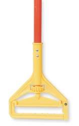 Tough Guy 1TZA5 Mop Handle, Side Gate, 60 In, Red