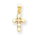 10k Cross Pendant