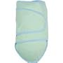 The Miracle Blanket Swaddler formerly known as the Amazing Miracle Blanket - Green w/ Blue Trim
