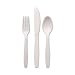 Dixie Food Plastic Tableware, Heavyweight Soup Spoons, White, 100/Box