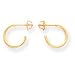 Jewelry : 14k Hoop Screw-Backback Childrens Earrings