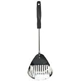 Chrome Litter Scoop with Plastic Handle