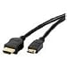 Mini HDMI Cable for CANON EOS 5D MARK II, EOS 7D, EOS 50D, EOS Rebel T1i & VIXIA: HF S10, HF S100, HF S11, HF100, HF11, HF20, HF21, HF200, HG10, HG20,
