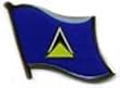 St. Lucia - National Lapel Pins