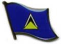 St. Lucia - National Lapel Pin