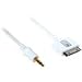 4ft iPod Compatible 3.5mm Dock to Connector Audio Cable