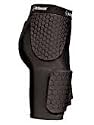 McDavid Hexpad Thudd Short with Dual Density Hexpad Thigh Pads (Black, Medium)