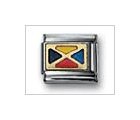 Nautical Letter Z Mix Classic Enamel, Italian Charm by Nomination Charms
