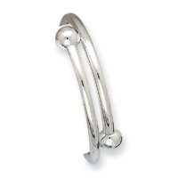 Sterling Silver Baby Bangle Bracelet